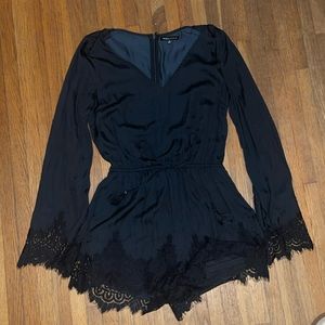 Kendall and Kylie Black Romper